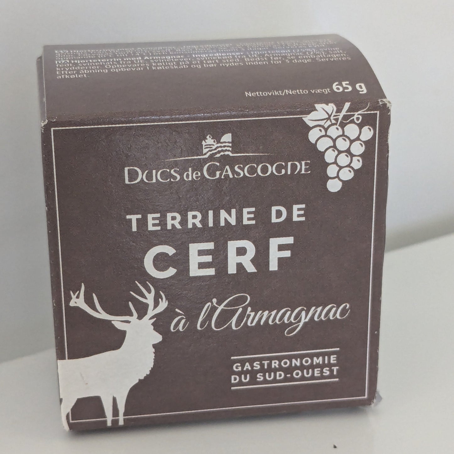 Ducs de Gascogne Stag Terrine with Armagnac 65g