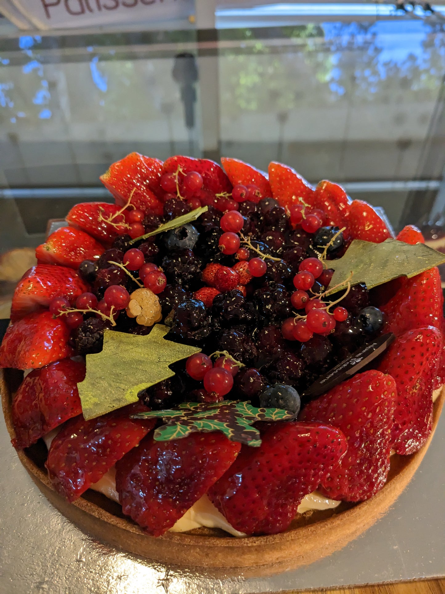 Large Fresh Berry Tart