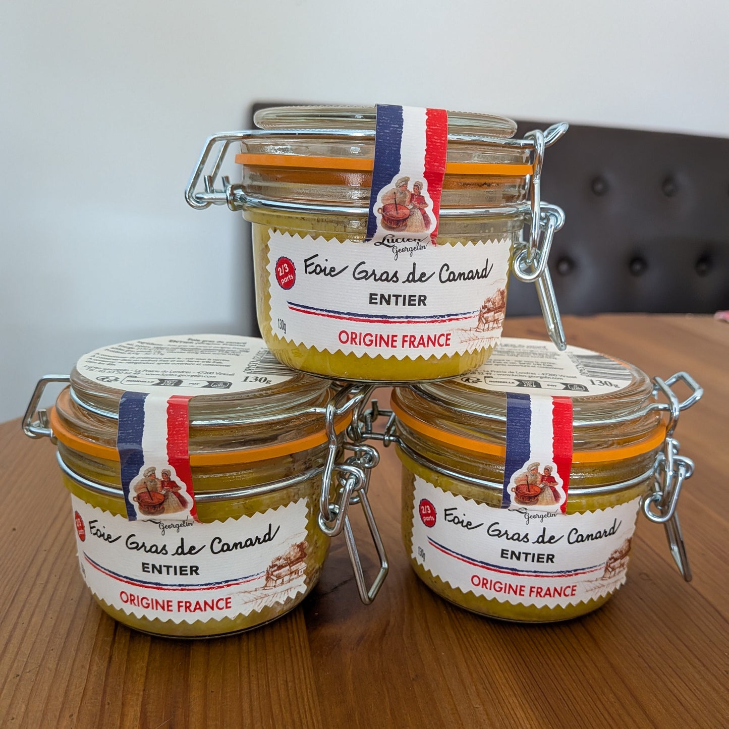 Lucien Georgelin Whole Duck Foie Gras 180g