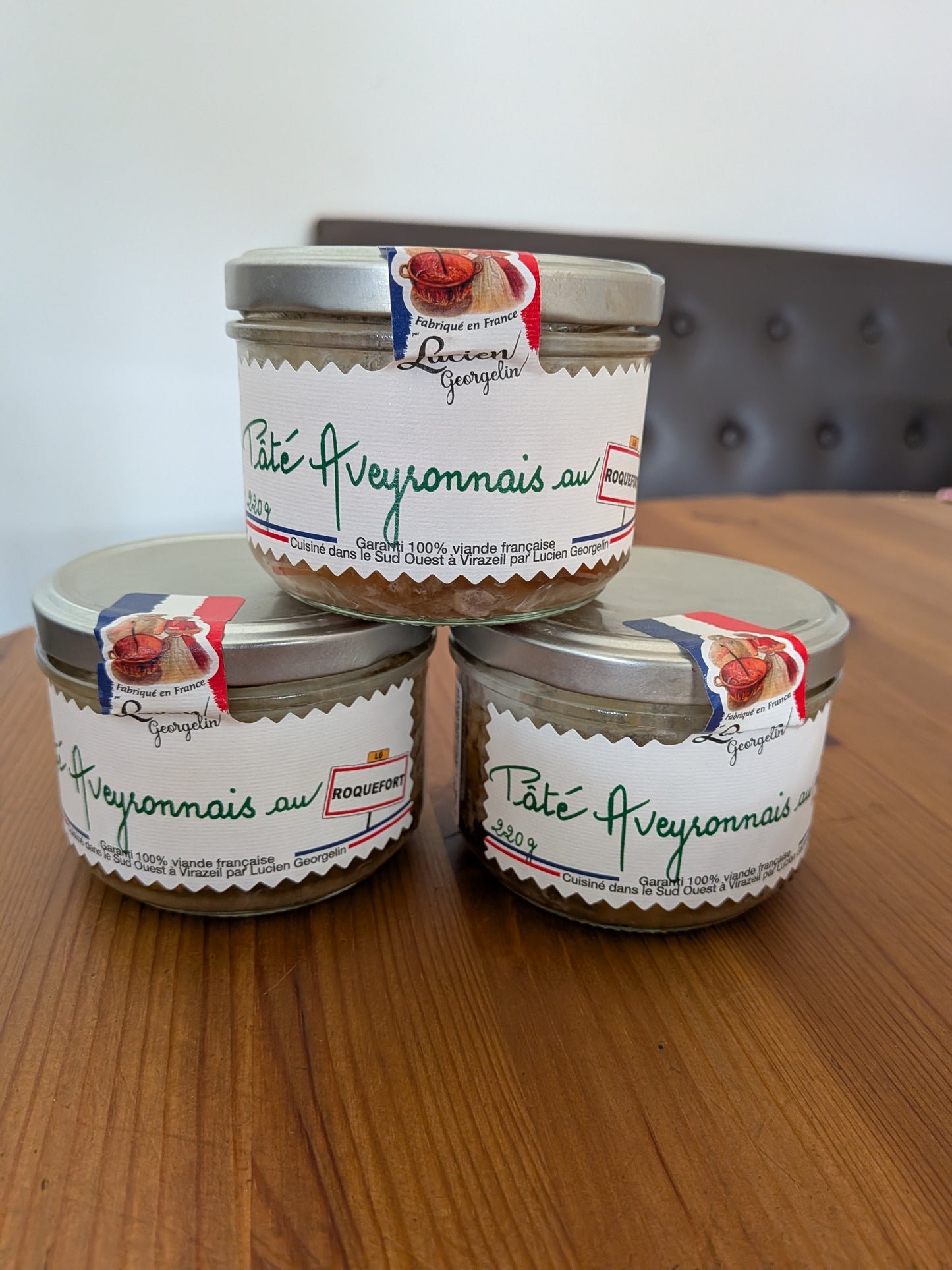 Lucien Georgelin Roquefort Aveyron Pate 220g