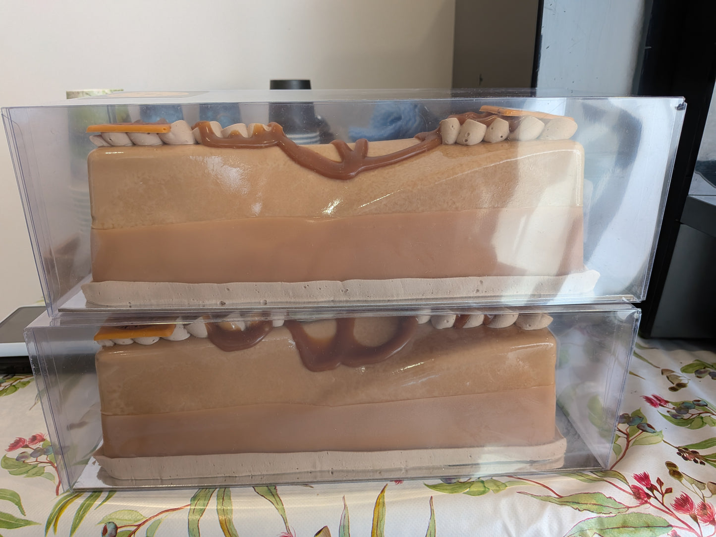 Poached Pear Mousse Cake