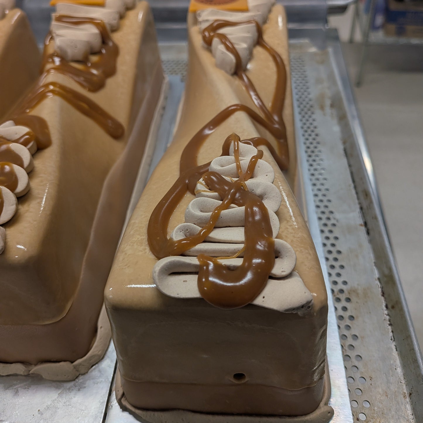 Poached Pear Mousse Cake