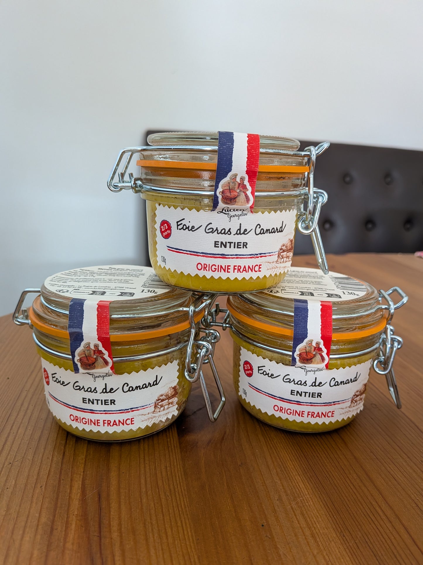 Lucien Georgelin Whole Duck Foie Gras 180g