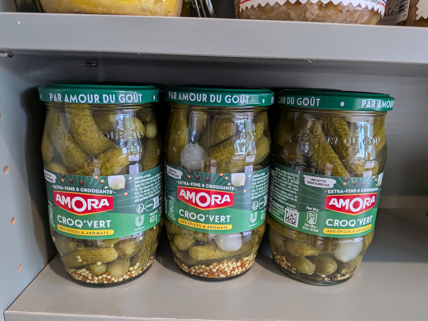 Amora Extra Fine Cornichon 210g