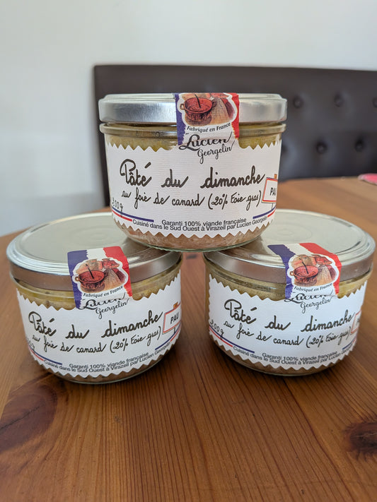 Lucien Georgelin Sunday Pate with Foie Gras