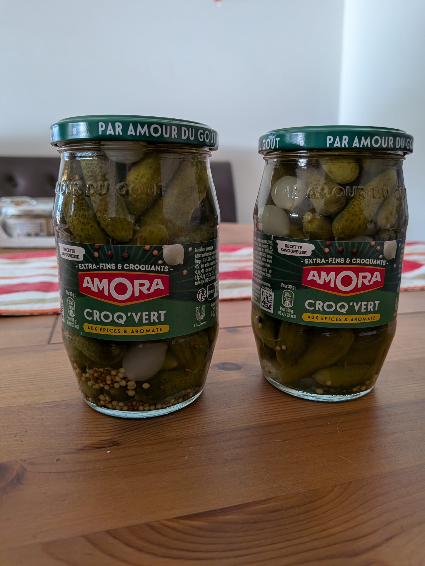 Amora Extra Fine Cornichon 210g