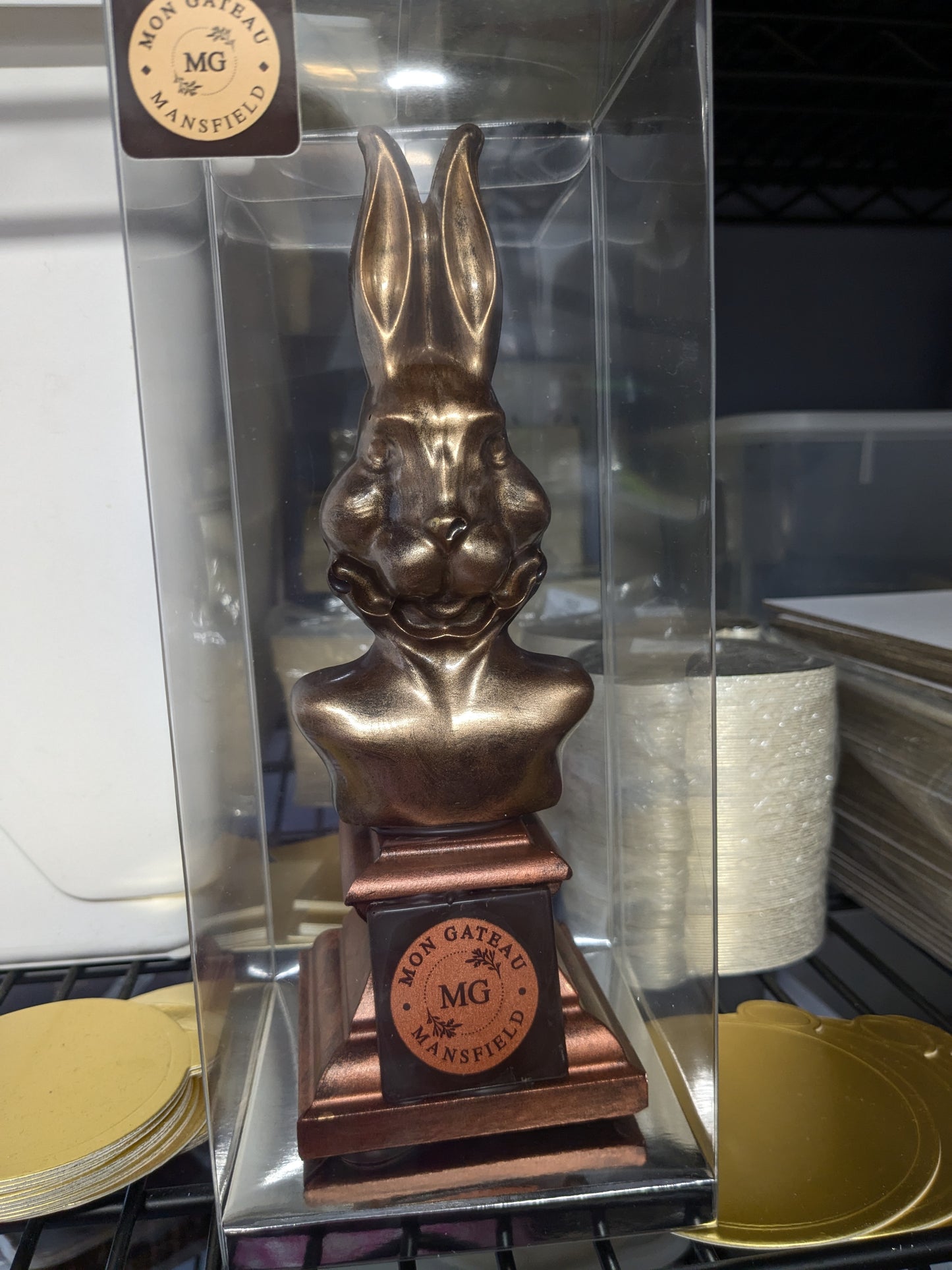 Bunny Logie Statue